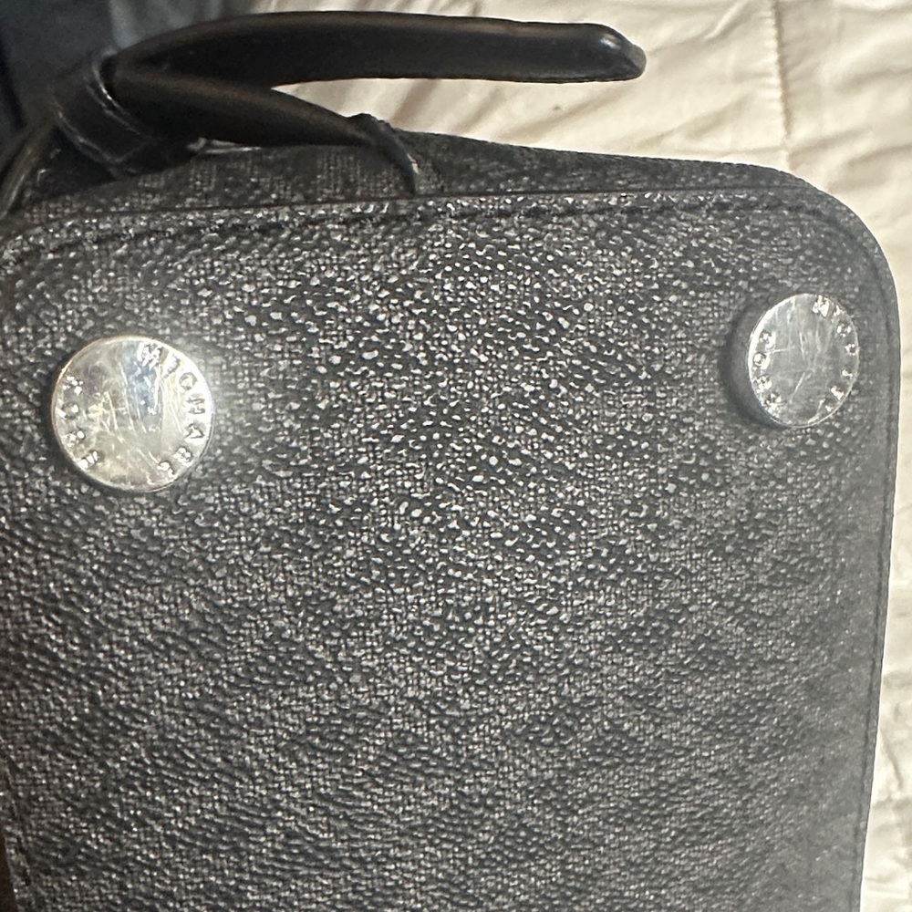 Michael Kors Black Monogram Men's Backpack - Picture 5 of 6